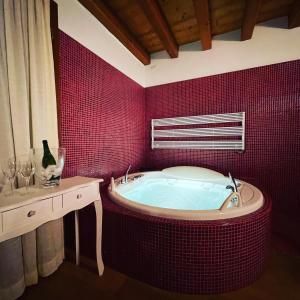 A bathroom at Agriturismo Vecio Portico