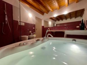 A bathroom at Agriturismo Vecio Portico