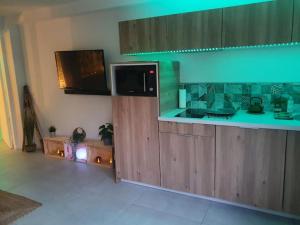 Köök või kööginurk majutusasutuses Mas des rochers - Romance tropicale