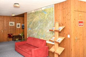 Istumisnurk majutusasutuses Hotel Krone