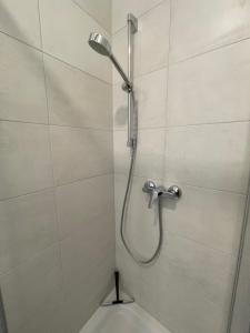 Koupelna v ubytování Bergglück - gemütliches Appartement am Traunsee