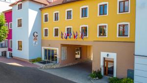 Bygningen som hotellet ligger i