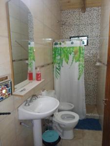 Et badeværelse på FINCA LA CASA AMARILLA