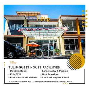 - Vistas frontales a una casa con instalaciones en Tulip Guest House en Bandung