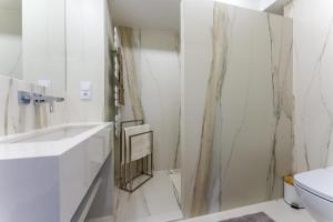 Kúpeľňa v ubytovaní Apartamenty Żyła