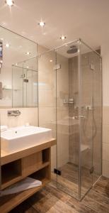 Koupelna v ubytování Hotel Victoria