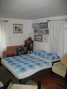 Posteľ alebo postele v izbe v ubytovaní Studio apartment in Novi Vinodolski with terrace, air conditioning, WiFi 4208-2