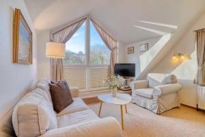 Khu vực ghế ngồi tại Ferienhaus am Wäldchen