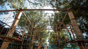 a ride at a park with a tree at Hotel Bella Italia in Peschiera del Garda