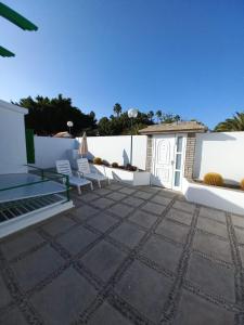 Balkón alebo terasa v ubytovaní Bungalow Maspalomas, Campo Internacional