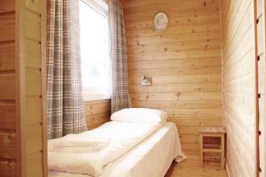 Postel nebo postele na pokoji v ubytování Topcamp Havblikk - Helgeland