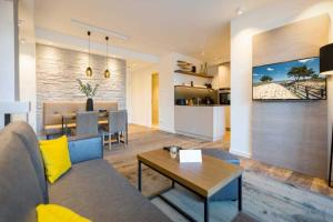 Posezení v ubytování Beachhouse Bansin App 09