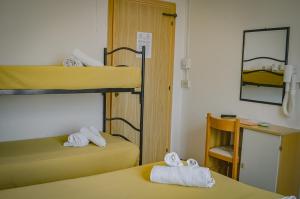Letto o letti in una camera di Hotel Stradiot