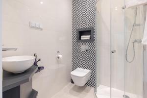 Kúpeľňa v ubytovaní ĄĘ Hostel Nowy Świat