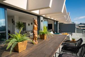 Μπαλκόνι ή βεράντα στο Apartment in Estepona Ojala Casa Oasis325