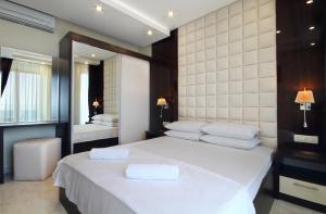 Katil atau katil-katil dalam bilik di Shine residence
