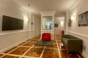 TV a/nebo společenská místnost v ubytování BB Hotels Smarthotel Bailey's