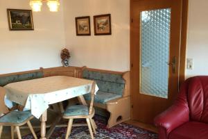 Posezení v ubytování Haus Fiedler