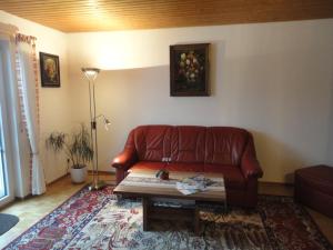 Posezení v ubytování Haus Fiedler