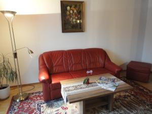 Posezení v ubytování Haus Fiedler