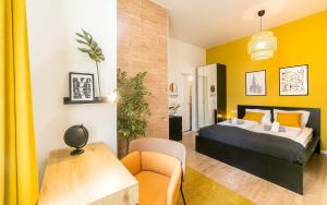 Posteľ alebo postele v izbe v ubytovaní A13- Boutique Apartments, Best Location, by BQA
