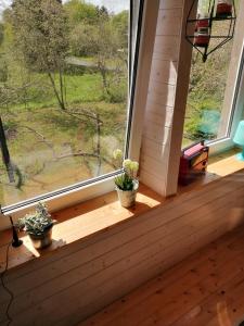 Balkón nebo terasa v ubytování Self check-in Attic Suite next to Hiking Trails
