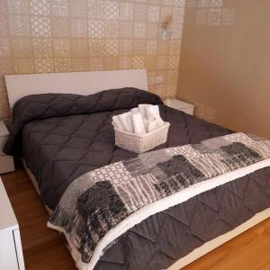 A bed or beds in a room at O Vascetiello