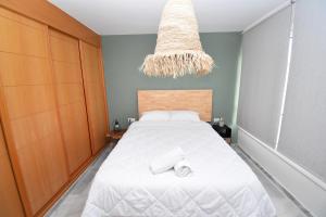 Postel nebo postele na pokoji v ubytování Expoholidays - Apartamentos Puerto Almerimar