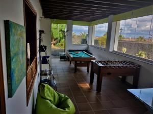 Stół bilardowy w obiekcie Villa Marina Deluxe & Spa Pool