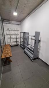 Fitness centrum a/nebo fitness zařízení v ubytování Horní Mísečky - apartmán M20