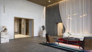 Posezení v ubytování Global Luxury Suites Miami Worldcenter + 22 fotografií