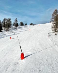 Obiekt Alpenliebe zimą