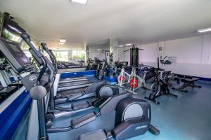 Γυμναστήριο ή/και όργανα γυμναστικής στο Hotel Campestre las Camelias