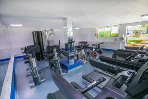Γυμναστήριο ή/και όργανα γυμναστικής στο Hotel Campestre las Camelias