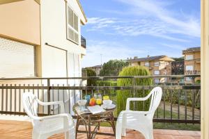 A balcony or terrace at CB N-2 - Calella de Palafrugell