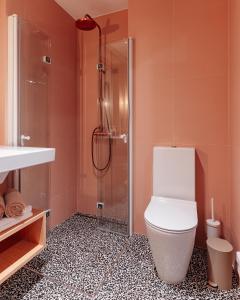 Phòng tắm tại Widokówka Apartament 12
