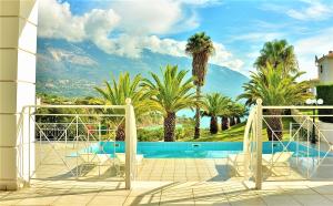 Μπαλκόνι ή βεράντα στο Sea Wave Villa Kefaloniaprivatevillas
