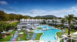 an image of a resort with a swimming pool at Jutlandia Family Resort in Santa Ponsa