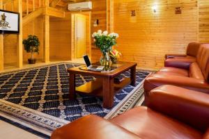 Posezení v ubytování Hutor Hotel