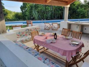 Balkón nebo terasa v ubytování Quinta do Abacate - Glamping Park