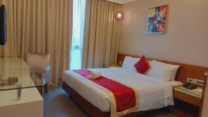 Postel nebo postele na pokoji v ubytování The Byke Delotel