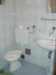 Koupelna v ubytování Apartments Petrada