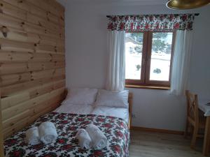 Ostoja Gromadzyń客房内的一张或多张床位