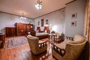 Posezení v ubytování Apartment Biskupska