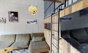 A seating area at Appartement Hauser