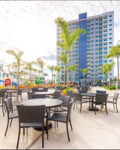 Restaurace v ubytování SALINAS EXCLUSIVE RESORT VISTA MAR 15º andar