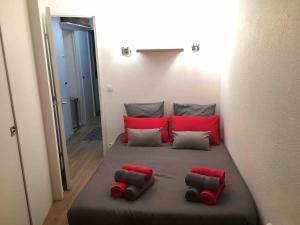 Χώρος καθιστικού στο Chamois de Chamonix, Confortable 2 pièces, balcon, parking gratuit