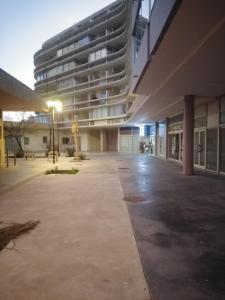 an empty parking lot in a large building at Appartement Ipanema Sud in Canet-en-Roussillon