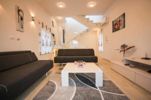 Posezení v ubytování Villa Leona