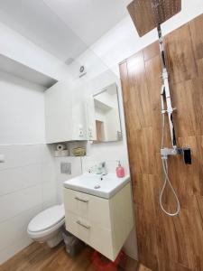 Et badeværelse på Veľký apartmán 3
